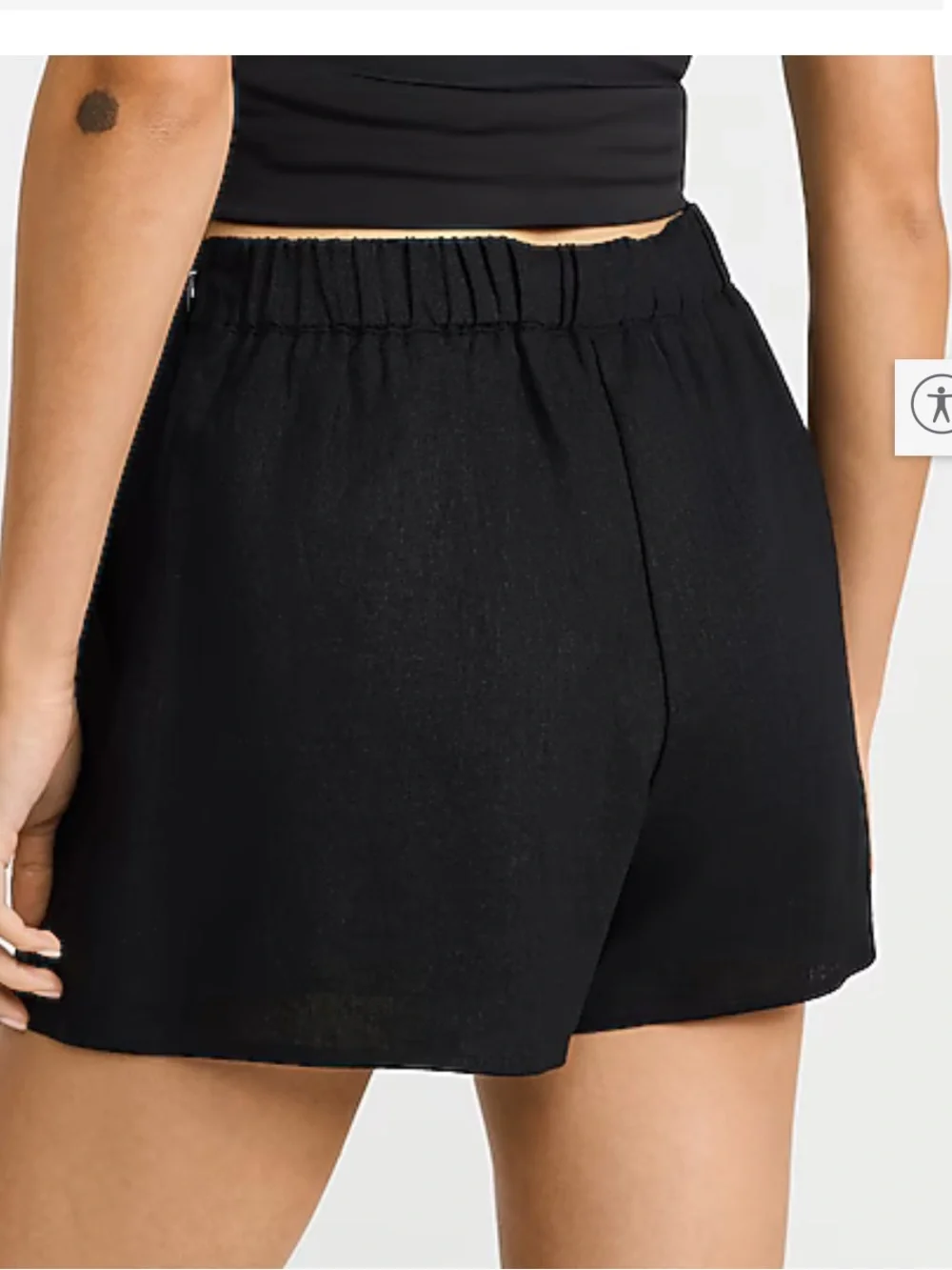 NWT Express Linen Summer-blend High Waisted Shorts